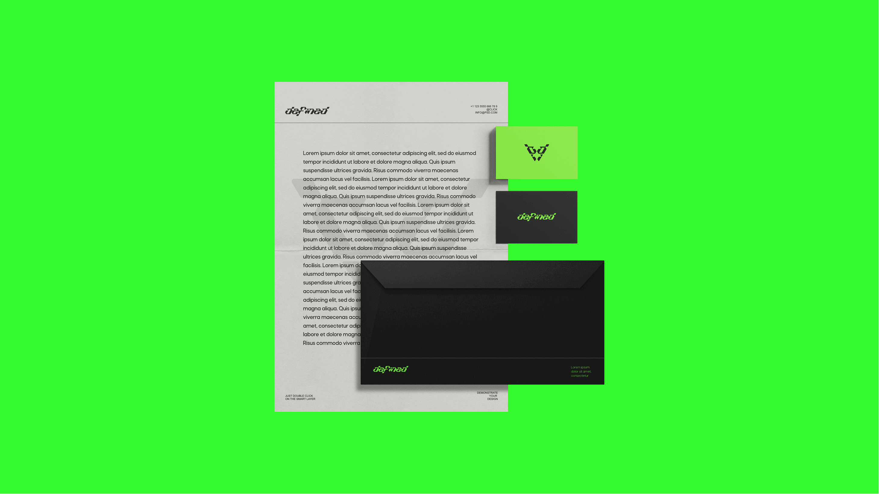 Defined mockup 3