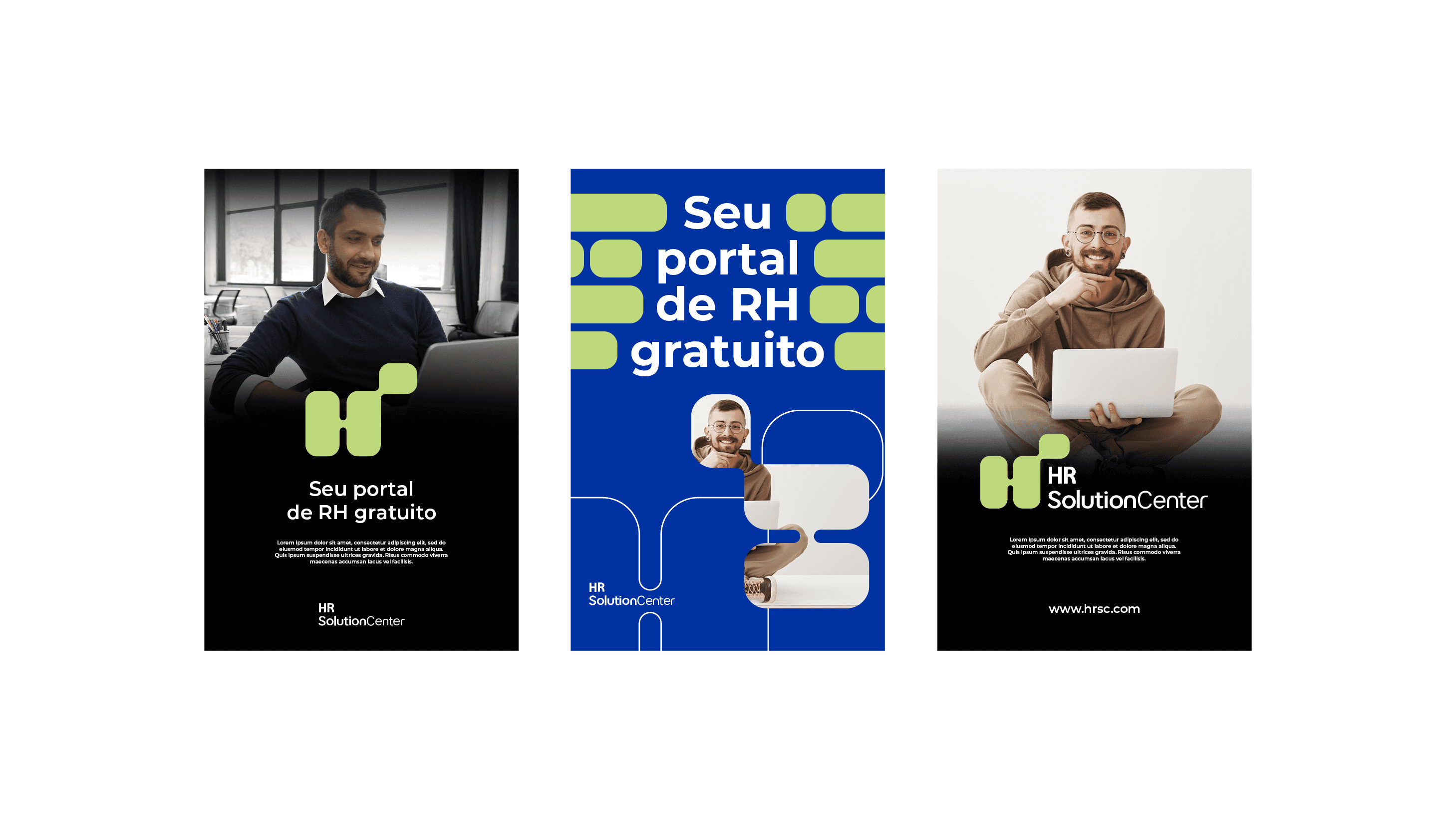 HR Solution Center mockup 2