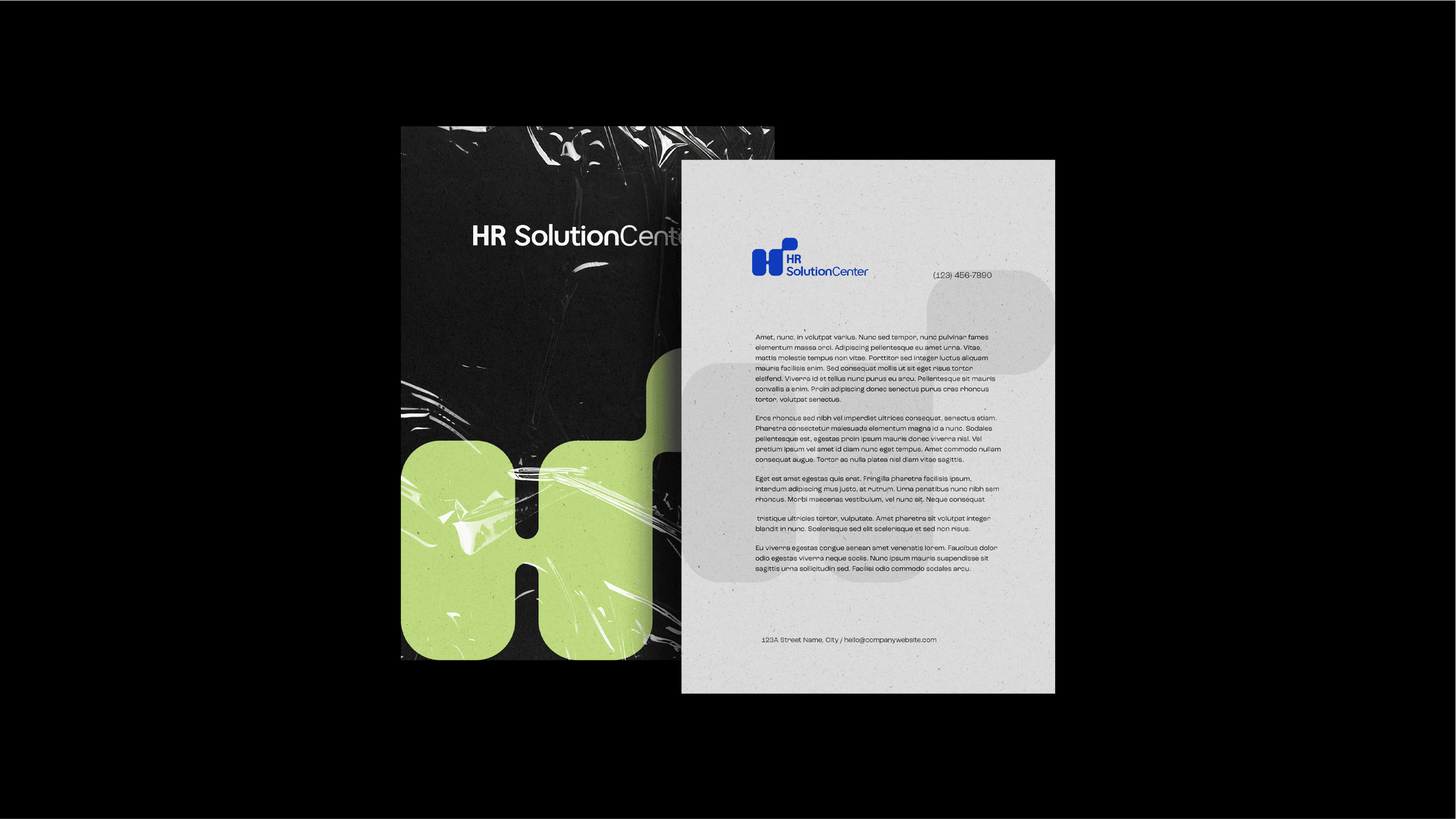 HR Solution Center mockup 1